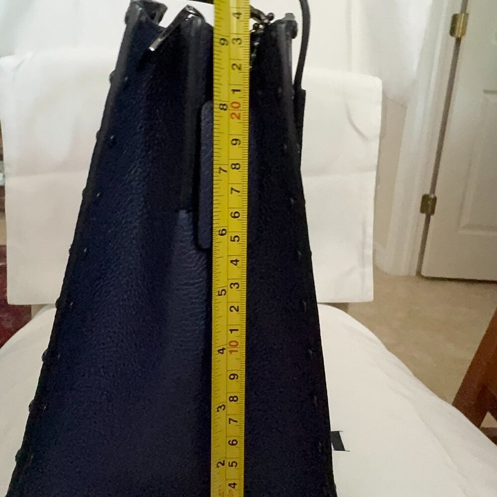 Coach Charlie Carryall with Crystal Rivets Excellent Condition - Picture 13 of 15